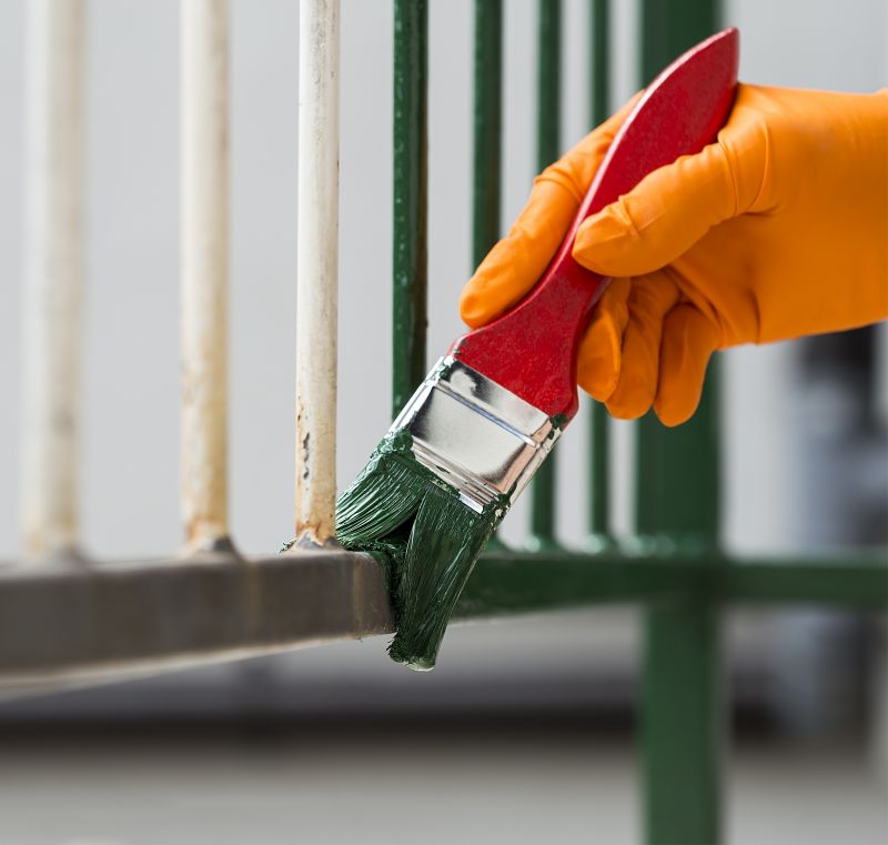 Iron Railing Painting
